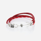 The Anchor Bracelet Red