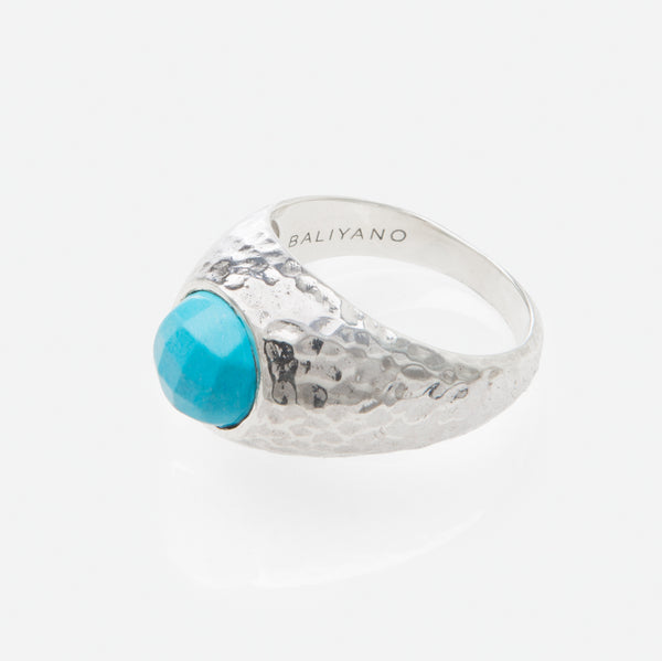 Sterling Silver Ring Turquoise Stone