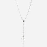 The Anchor Necklace White